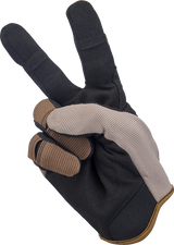 Guantes de moto BILTWELL - Coyote/Negro - XL 1501-1301-005 