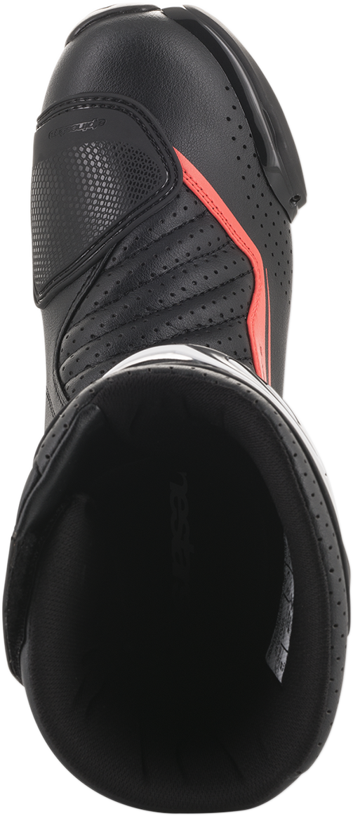Botas ventiladas ALPINESTARS SMX-6 v2 - Negro/Gris/Rojo - Talla 6.5 EE. UU. / 40 UE 2223017-1133-40
