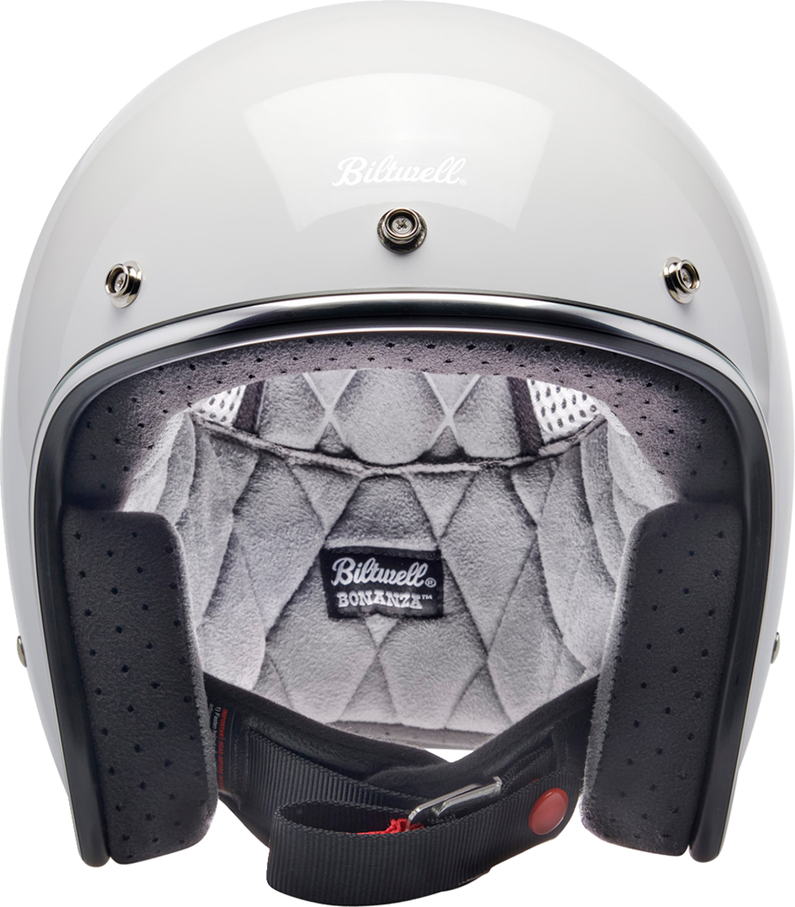 bonanza motorcycle helmet molded ABS outer shell Compatible with snap Biltwell 1001-188-204 Helmet Bonanza Mint