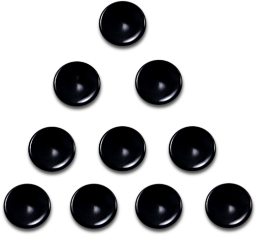 DRAG SPECIALTIES Perno de tapa de botón Allen de 1/4, negro 352074