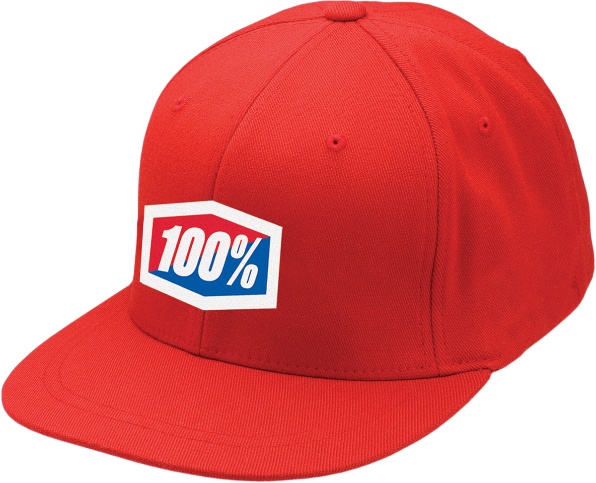 Gorra Flexfit® 100 % oficial - Roja - Talla L/XL 20043-00005