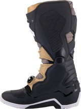 Botas ALPINESTARS Tech 7 Enduro Drystar® - Negro/Gris/Dorado - Talla 10 de EE. UU. 2012620-1959-10