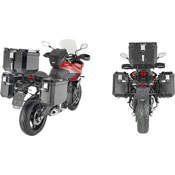 Soporte para maletas laterales GIVI - Herrajes para maletas laterales - Negro PLO6421CAM 