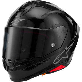 ALPINESTARS Supertech R7 Helmet - 22.06 - Solid - Gloss Black - Small   ECE06/DOT 8202126-1180 8054866037863