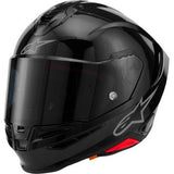 ALPINESTARS Supertech R7 Helmet - 22.06 - Solid - Gloss Black - Small   ECE06/DOT 8202126-1180 8054866037863