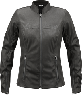 ICON Women's Tuscadero2™ Jacket - Black - US Medium 2822-1428