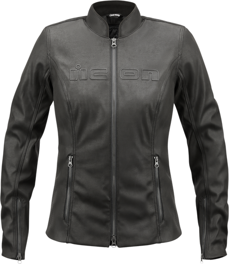 ICON Women's Tuscadero2™ Jacket - Black - US Medium 2822-1428