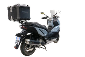 SYM ADX300 2024-2026 GPR Tech 45L Aluminum Top Case, Black with Mounting Plate - photo 1