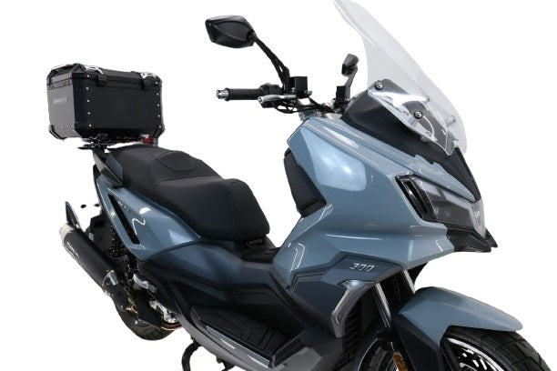 SYM ADX300 2024-2026 GPR Tech 45L Aluminum Top Case, Black with Mounting Plate - photo 2