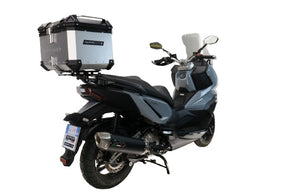 SYM ADX300 2024-2026 GPR Tech 45L Aluminum Top Case, Silver with Mounting Plate - photo 1