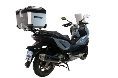 SYM ADX300 2024-2026 GPR Tech 45L Aluminum Top Case, Silver with Mounting Plate - photo 1