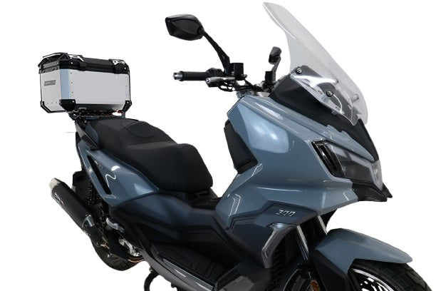 SYM ADX300 2024-2026 GPR Tech 45L Aluminum Top Case, Silver with Mounting Plate - photo 2
