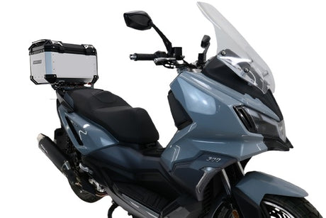 SYM ADX300 2024-2026 GPR Tech 45L Aluminum Top Case, Silver with Mounting Plate - photo 2