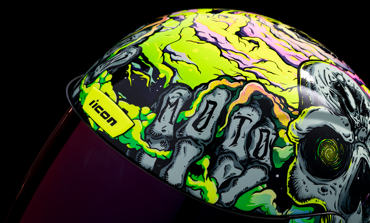 Casco ICON Airform™ - Hippy Dippy - Morado - 2XL 0101-16029