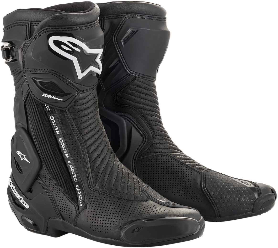 Botas ventiladas ALPINESTARS SMX+ - Negras - Talla EE. UU. 3.5 / Talla UE 36 2221119-10-36