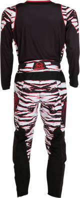 Camiseta de clasificación de MOOSE RACING - Negra/Roja - Grande 2910-6976