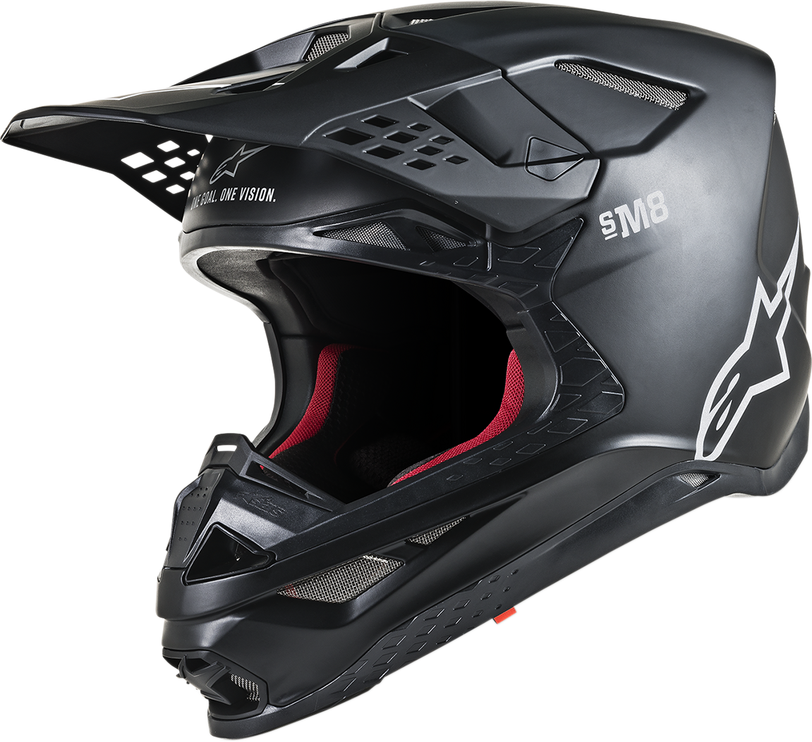 Casco de moto ALPINESTARS Supertech M8 - MIPS - Negro mate - XS 8300719-110-XS