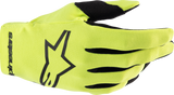 Guantes ALPINESTARS Radar para jóvenes - Amarillo flúor/Negro - 2XS 3541824-551-2X