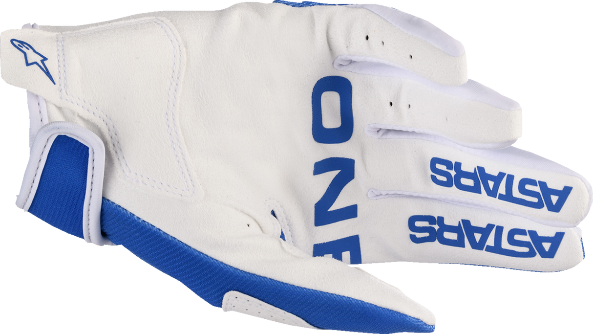 Guantes ALPINESTARS Youth Radar - Azul UCLA/Blanco - Medianos 3541823-7262-M