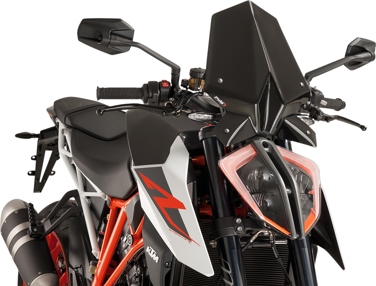 Cúpula PUIG HI-TECH PARTS Nueva Generación - Negro - KTM 9692N
