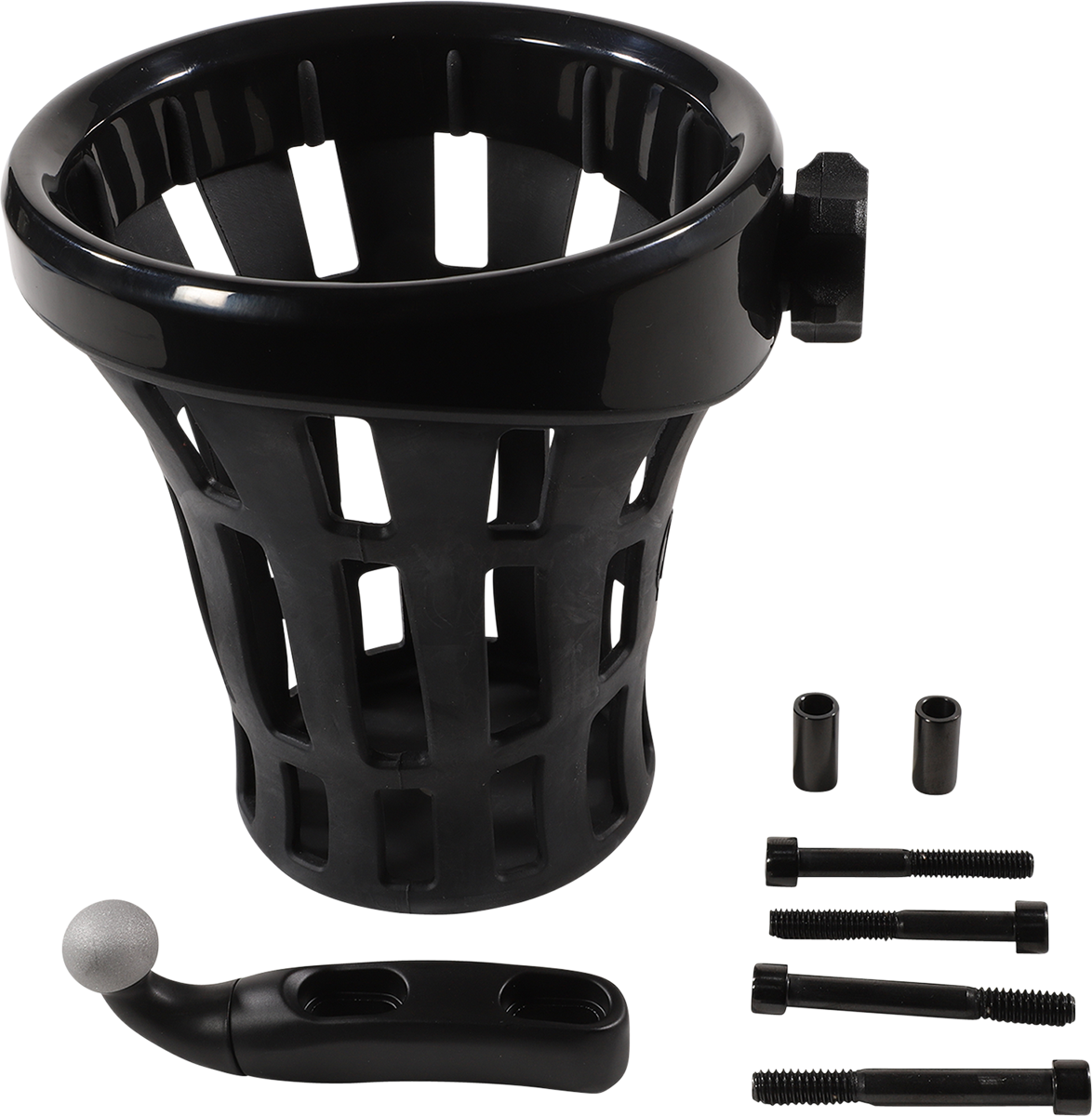 Portabebidas CIRO - Montaje en percha - Negro 50911 