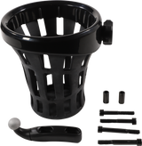 Portabebidas CIRO - Montaje en percha - Negro 50911 
