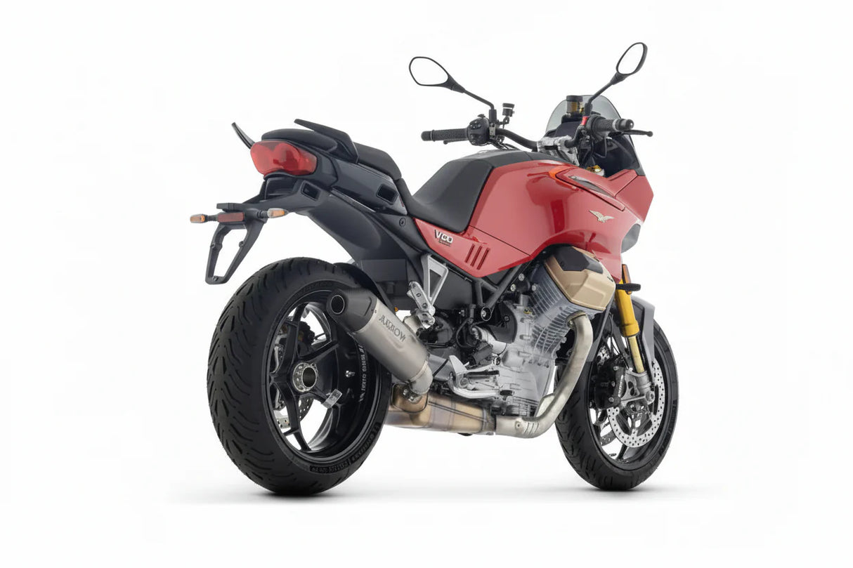 Escape de titanio ARROW MOTOGUZZI V100 MANDELLO / STELVIO E5+ 2025 INDY RACE EVO - 77506PK