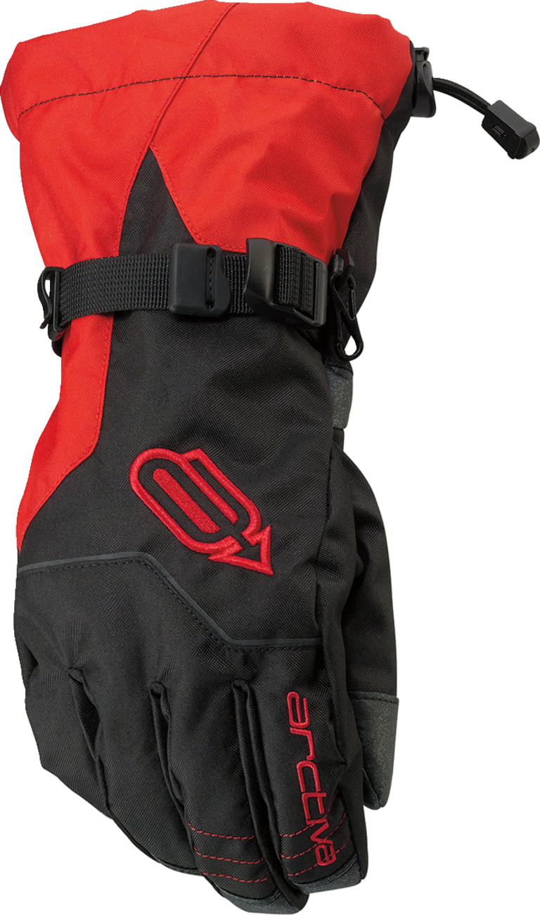 Guantes ARCTIVA Pivot - Negro/Rojo - Medianos 3340-1429 