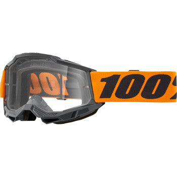 100% Accuri 2 Goggles - Orange - Clear 50013-00041