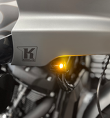 Intermitente de marcha/giro para motocicleta KODLIN - Negro Softail Low Rider ST FXLRST 2022-2023 K68532 