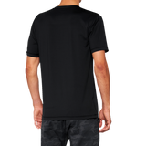 Camiseta deportiva 100% Mission - Negra - Talla 2XL 20014-00004