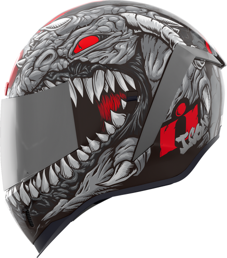 ICON Airform™ Motorcycle Helmet - Kryola Kreep - MIPS® - Silver - Medium 0101-16955