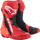 Botas ALPINESTARS Supertech R - Rojas - Talla 10.5 EE. UU. / 45 UE 2220021-3029-45