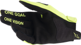Guantes ALPINESTARS Radar para jóvenes - Amarillo flúor/Negro - XS 3541824-551-XS