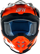 Casco de moto AFX FX-19R - Racing - Naranja mate - Pequeño 0110-7083 