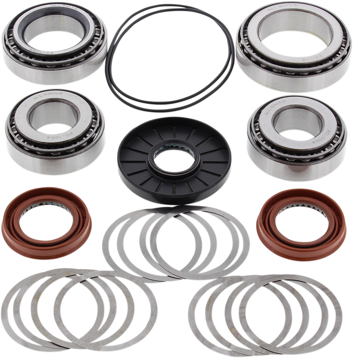 Kit de cojinetes y sellos diferenciales MOOSE RACING - Polaris - Trasero 25-2083