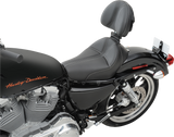 Asiento individual SADDLEMEN Dominator - Cosido - Negro con costuras grises - XL '04-'20 807-03-0042 