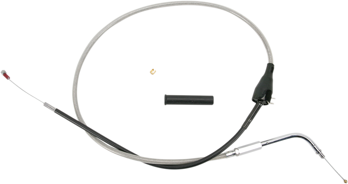 Cable de ralentí DRAG SPECIALTIES - Crucero - 38" - Trenzado 5343000B 