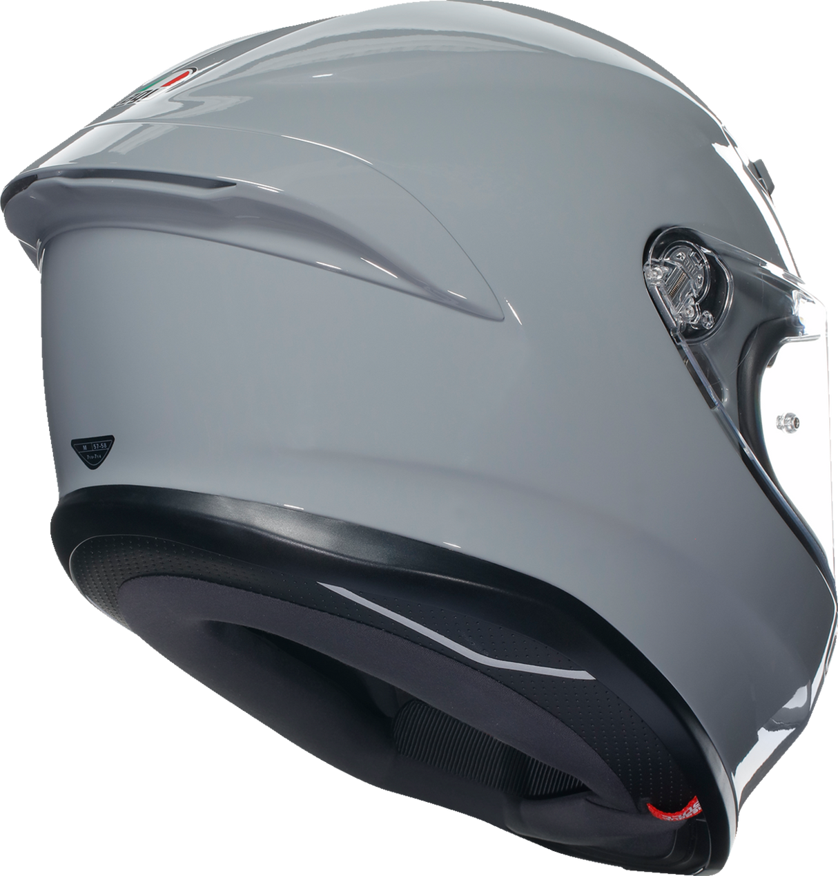 Casco de moto AGV K6 S - Gris Nardo - Mediano 2118395002012M