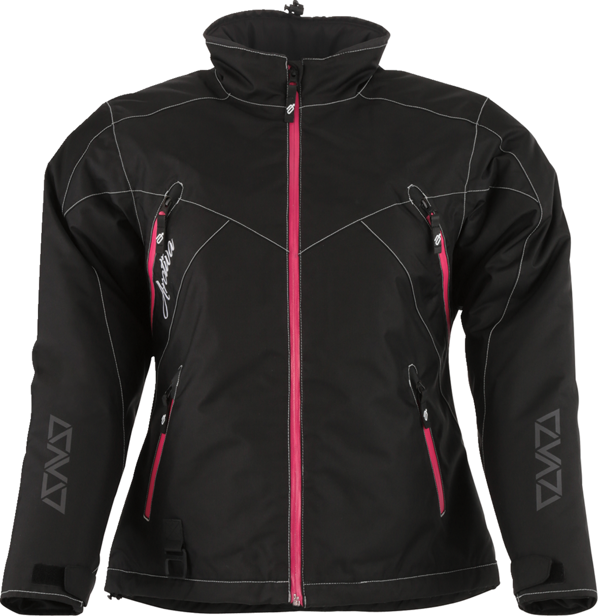 Chaqueta ARCTIVA Pivot 6 para mujer - Negro/Rosa - Talla pequeña 3121-0809 