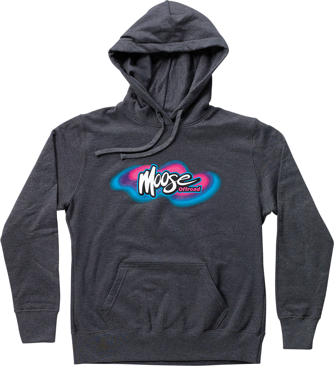 Sudadera con capucha retro MOOSE RACING para mujer - Gris - XL 3051-1153 