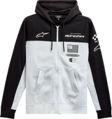 Sudadera con capucha ALPINESTARS H Block - Negro/Blanco - Grande 1213510701020L