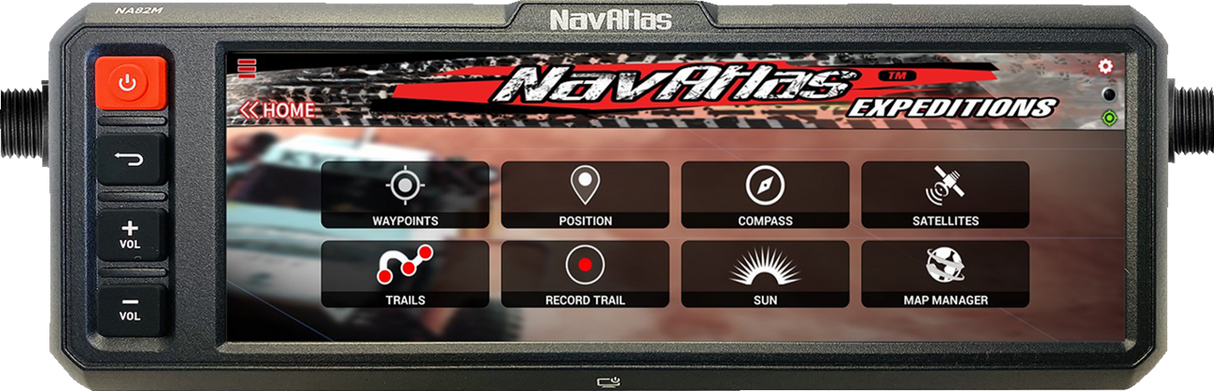 Centro de mando NAVATLAS - 8-1/8" NA82M 