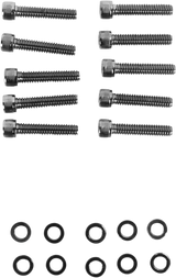 Kit de pernos DRAG SPECIALTIES - Moleteados - Tapa del árbol de levas MK373BK