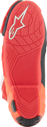 Botas ALPINESTARS Supertech R con ventilación - Rojas - Talla 12.5 EE. UU./48 UE 2220121-3029-48
