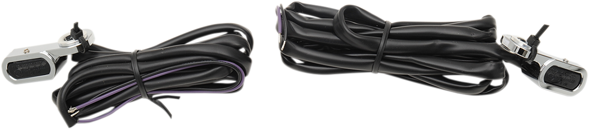 Luces LED de posición para manillar DRAG SPECIALTIES - Embrague hidráulico - Cromadas/ahumadas L22-0229CMENU 