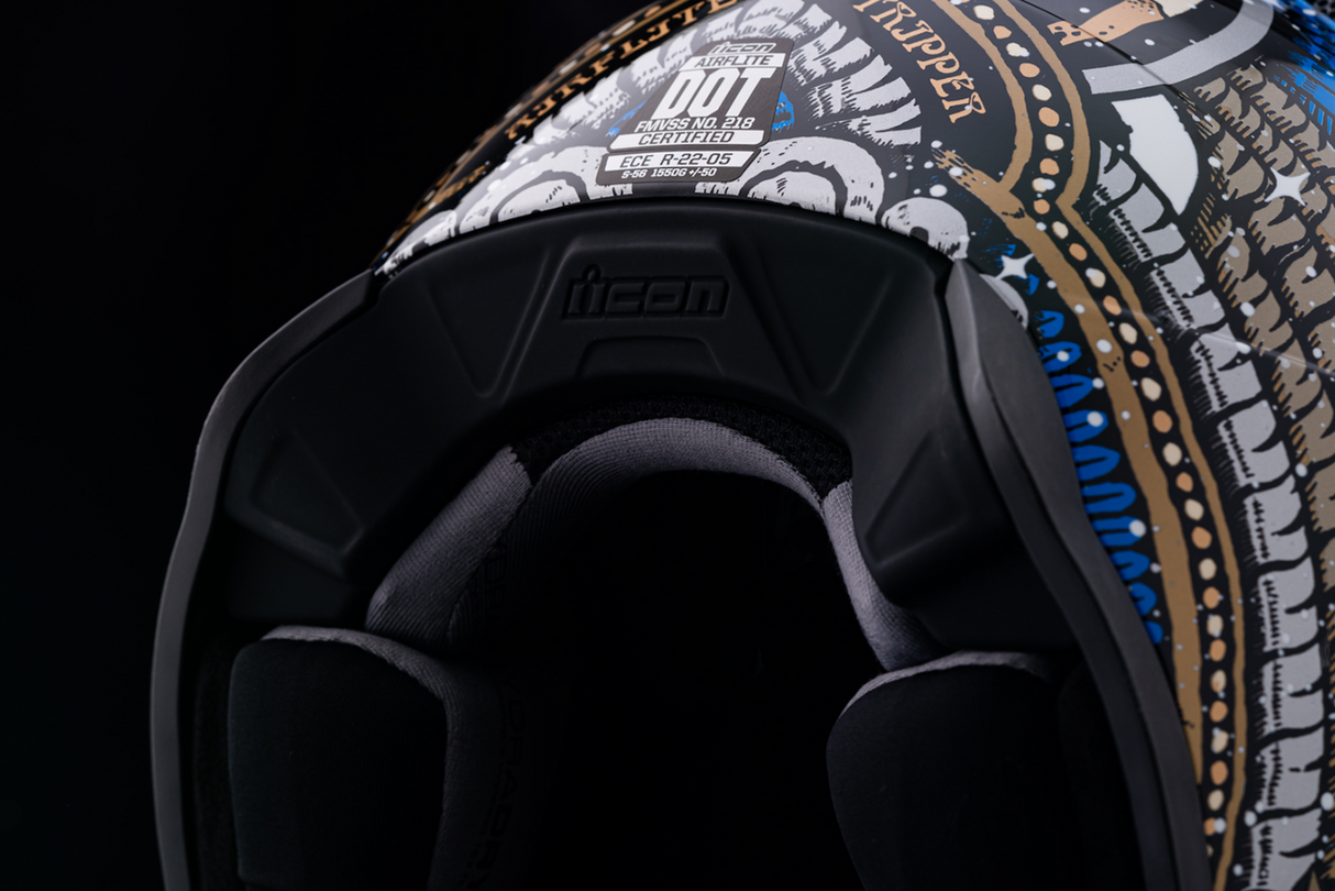 Casco ICON Airflite™ - DayTripper - Dorado - Mediano 0101-14701