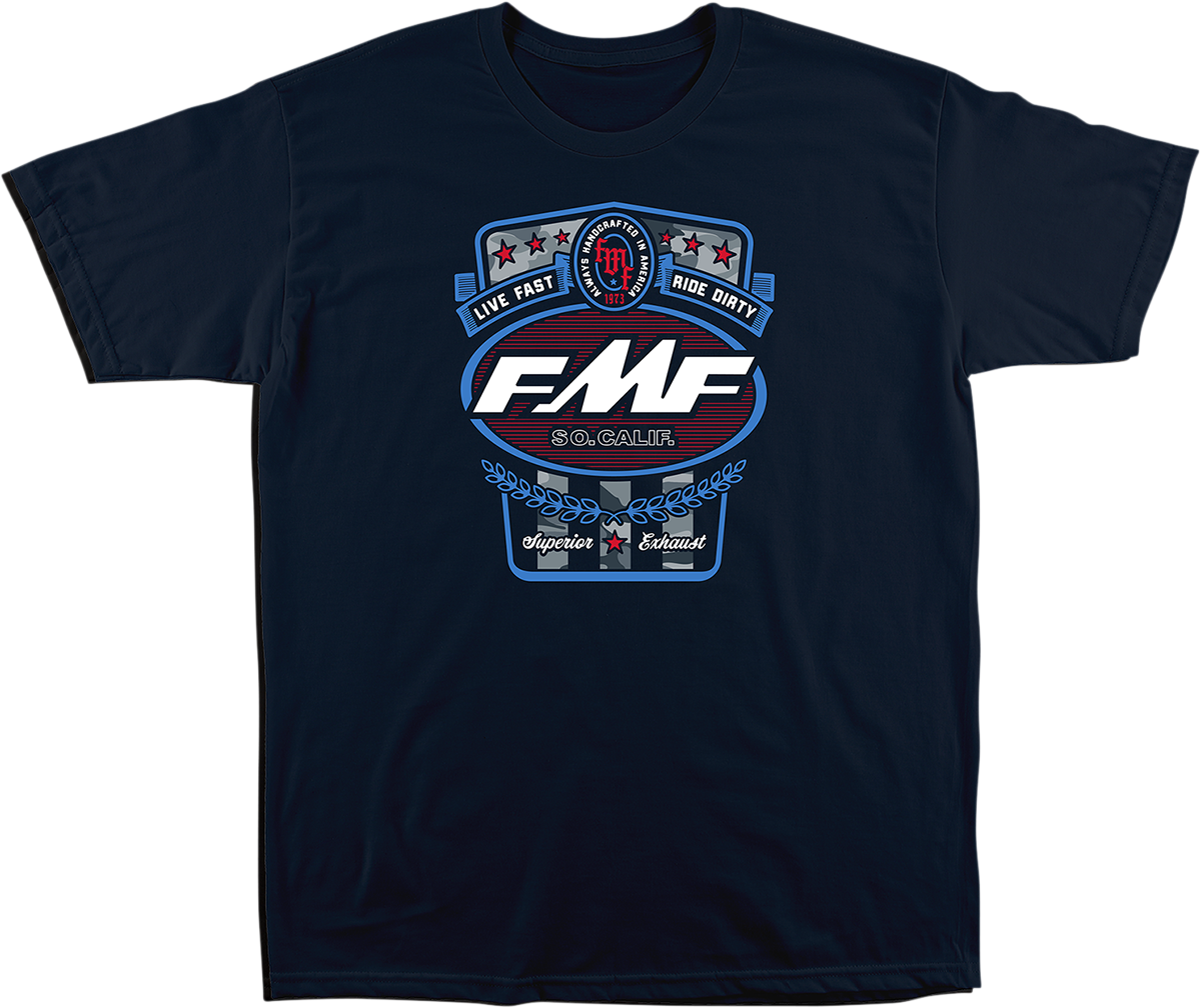 Camiseta FMF Victory - Azul marino - XL FA21118910NVXL 3030-21300 