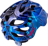 Casco de bicicleta infantil con iluminación KALI Chakra - Jungla - Azul brillante - XS 0221022224 
