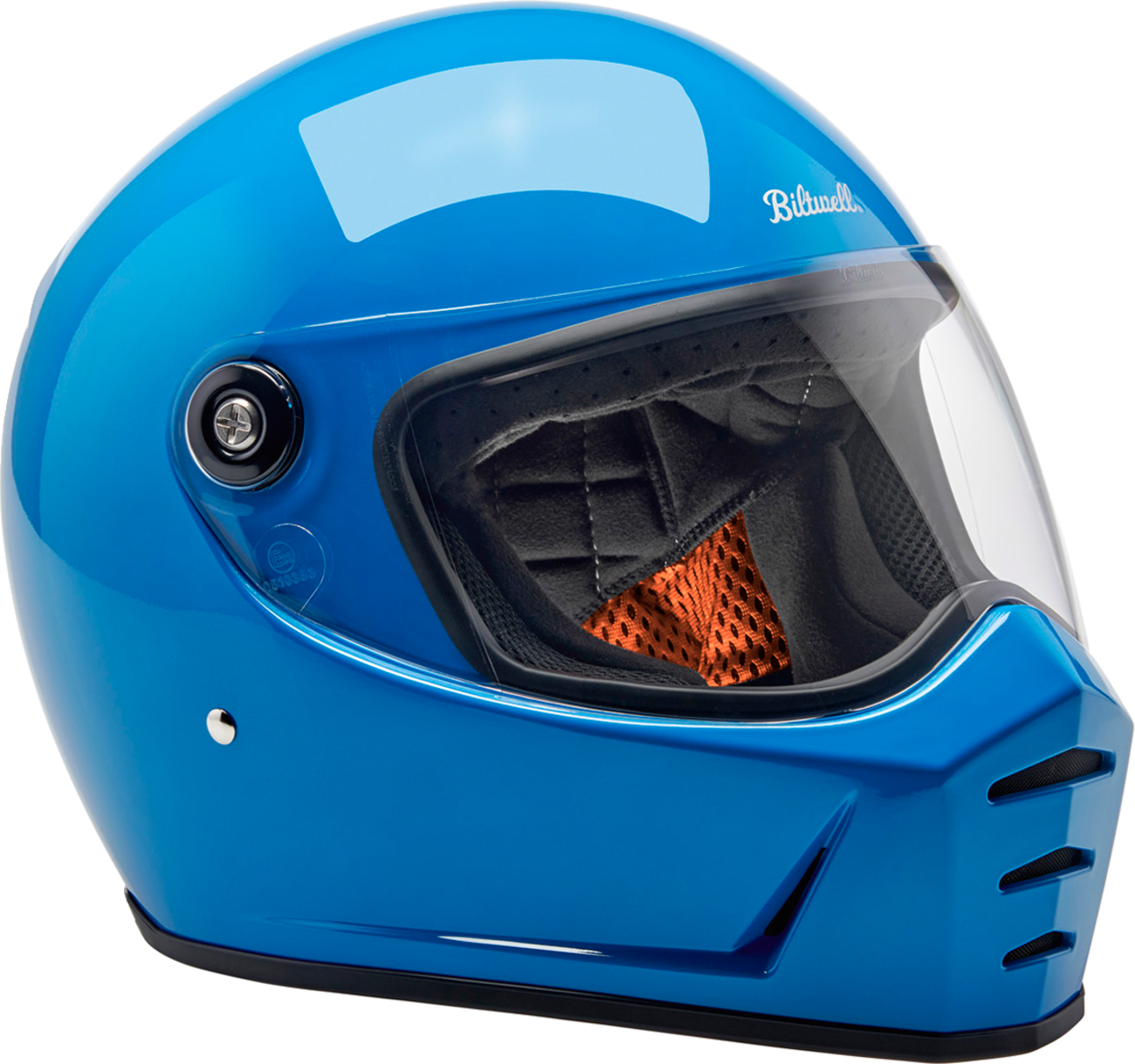BILTWELL Lane Splitter Helmet - Gloss Tahoe Blue